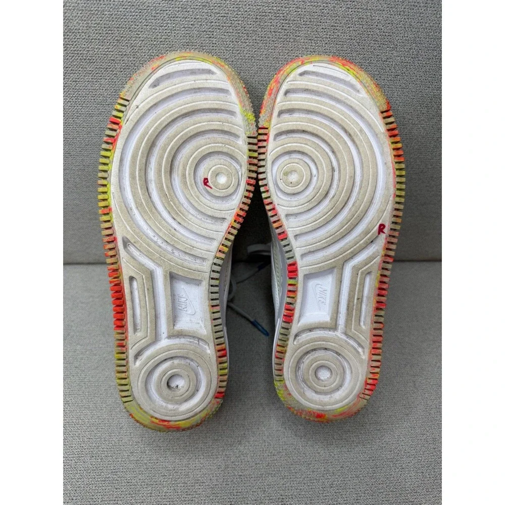 Nike Air Force 1 Jester XX Light Bone Ghost Aqua AV2461-001‎ Womens 8.5 Sneaker